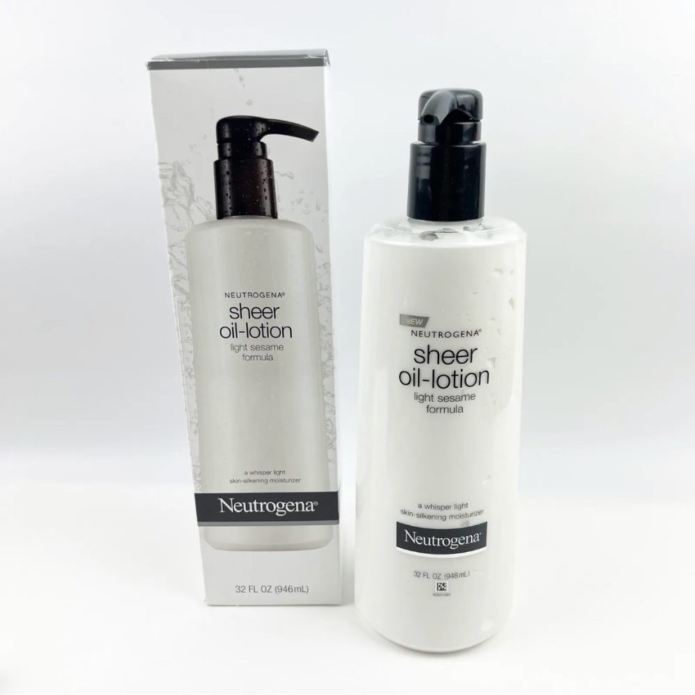 Neutrogena Moisturizing Sheer Body Sesame Oil Formula Discontinued 32oz